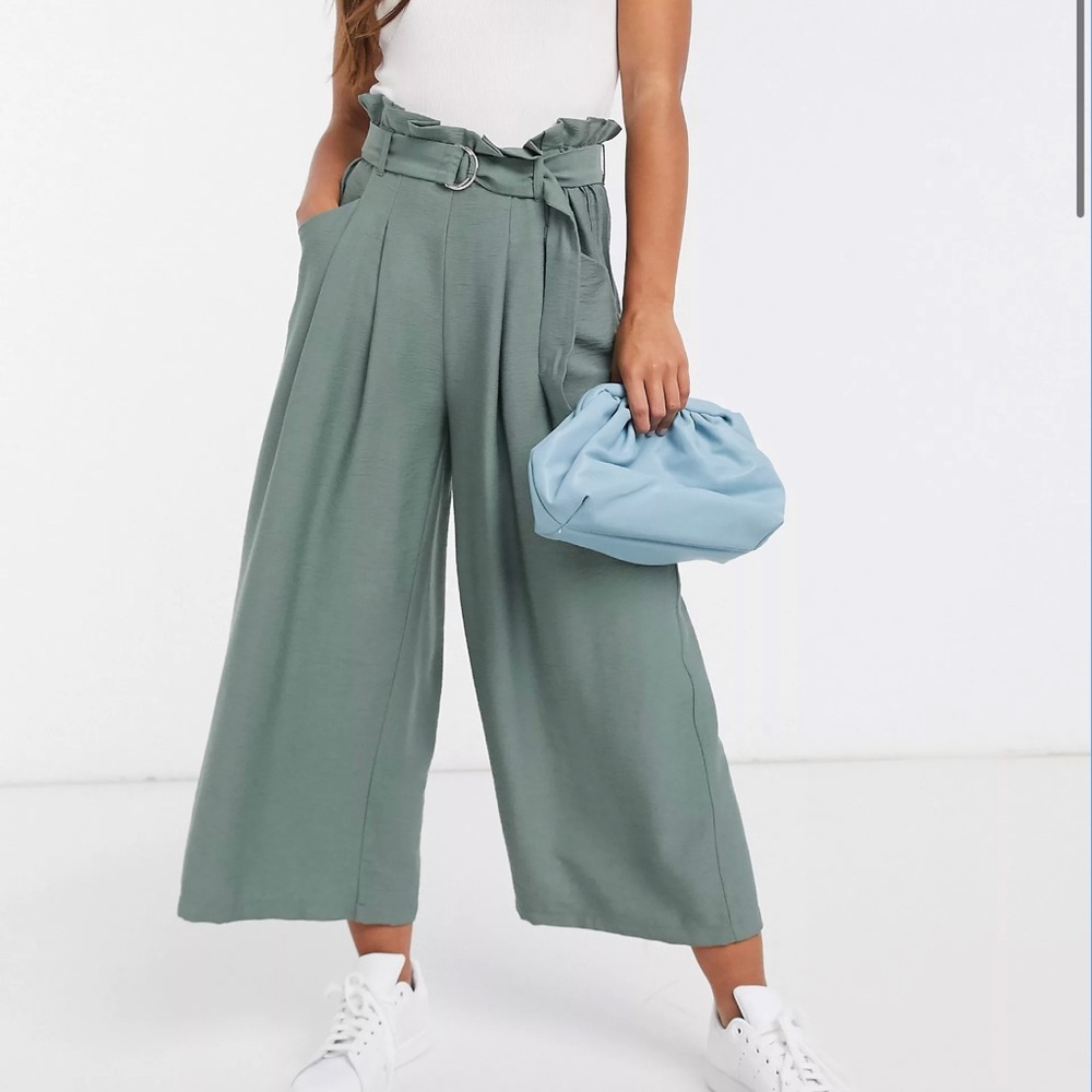 Vero Moda culottes with paper bag waist NWT Sz XS